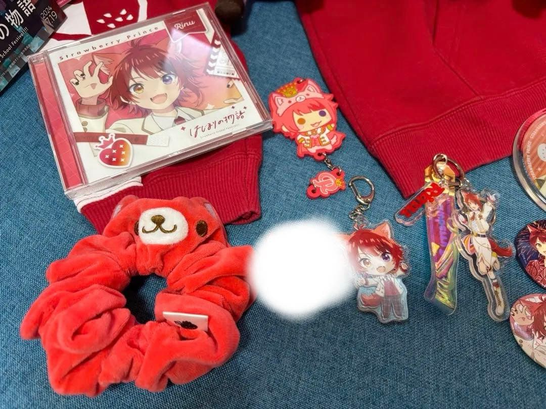 ストプリ莉犬くん　パーカー ぬいぐるみ　本 キーホルダー　缶バッジ等まとめ売り