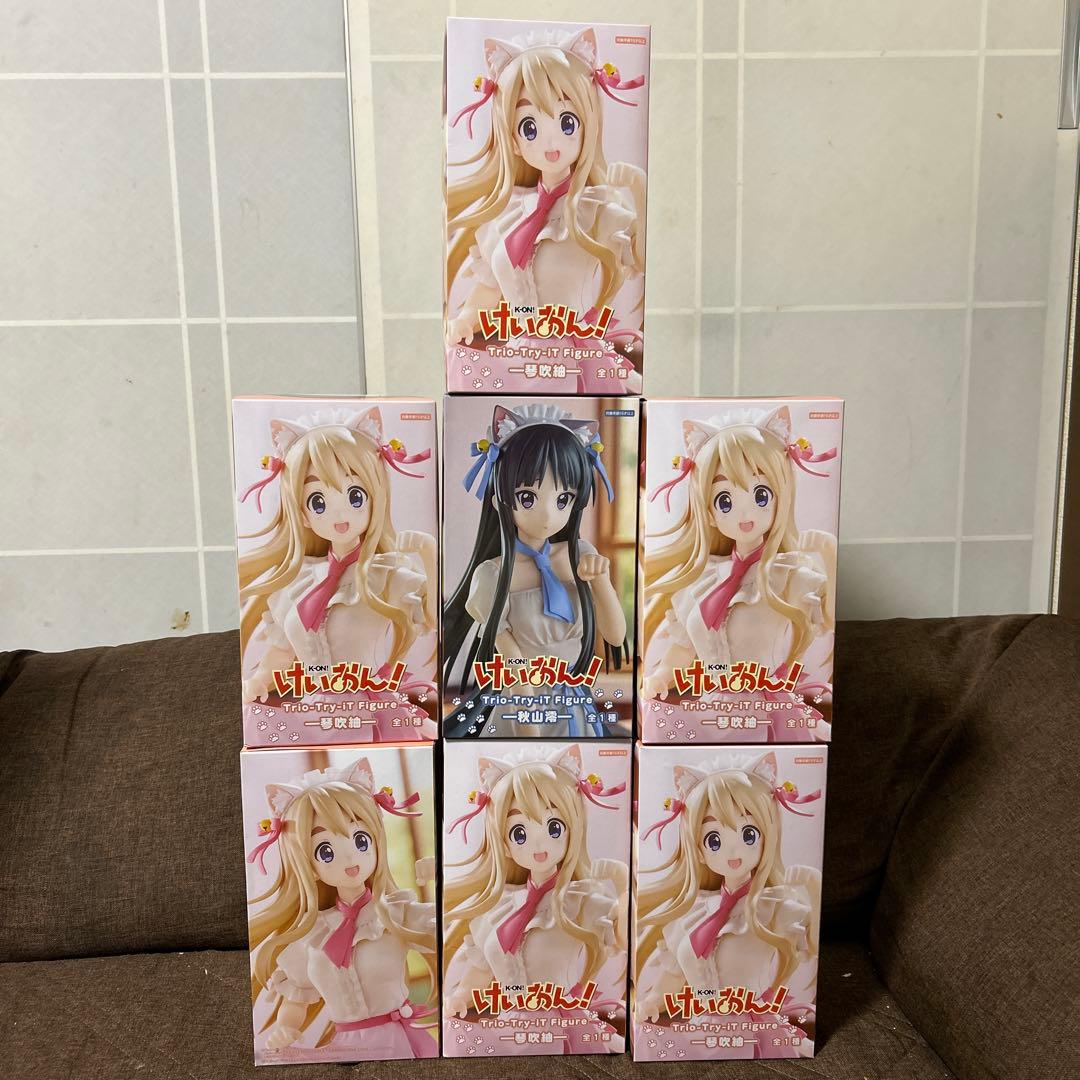 けいおん！ Trio-Try-iT Figure 琴吹紬 ×6 秋山澪 ×1