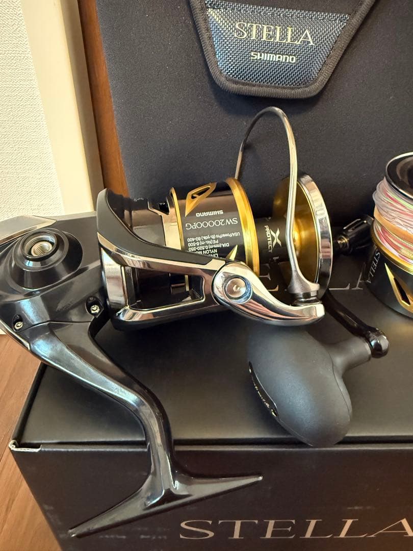 シマノステラSW20000PG &ステラSW20000MAXスプールライン付き
