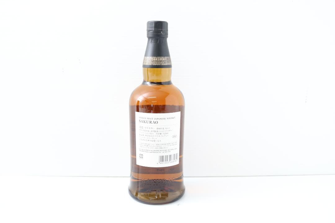 【新品未開封】桜尾シングルモルトウイスキー JAPANESE WHISKY