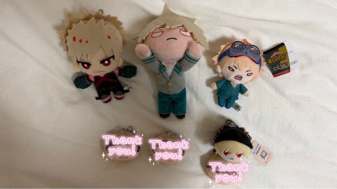 ヒロアカ 爆豪勝己 もちマス おまんじゅう 寝そべり にとたん ともぬい