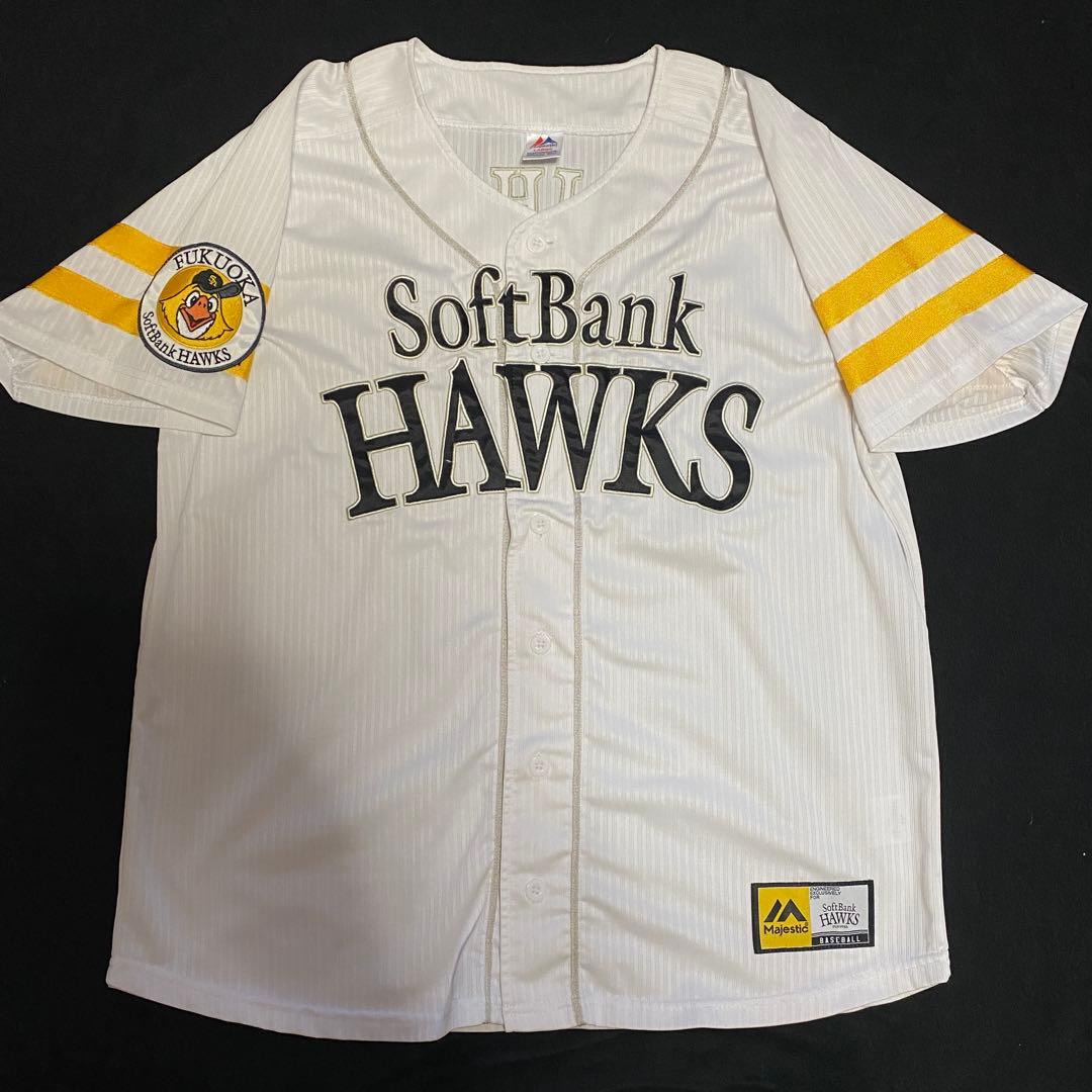 福岡ソフトバンクホークス 栗原 ユニフォーマジェスティック