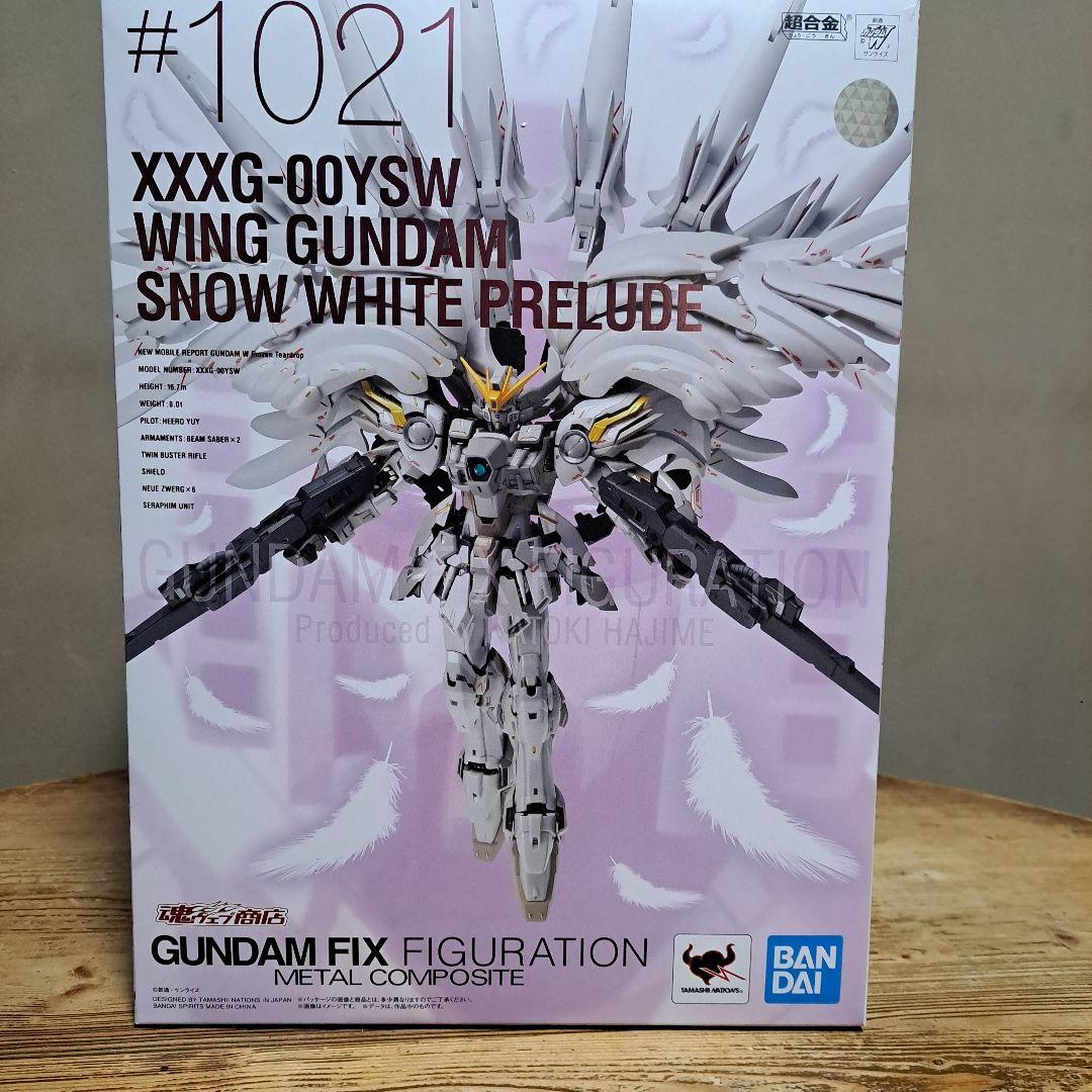 L COMPOSITE ウイングガンダムスノーホワイトプレリュード開封品