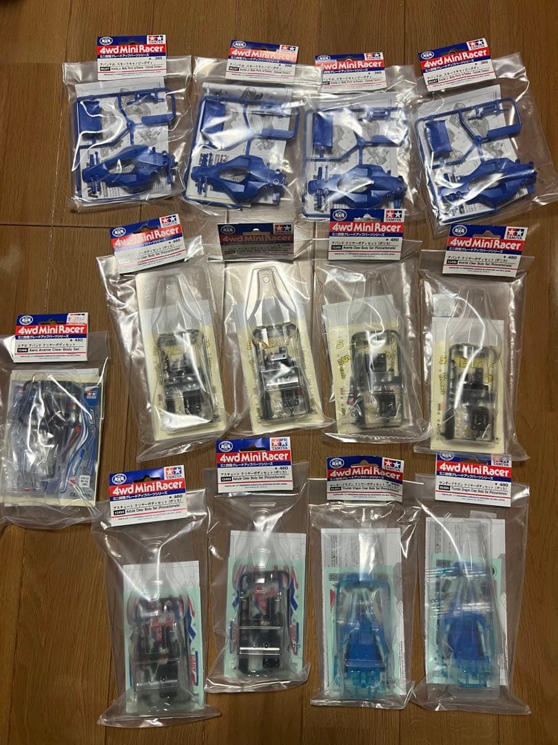 お値下　新品未使用 ミニ四駆 アバンテクリアボディ　他