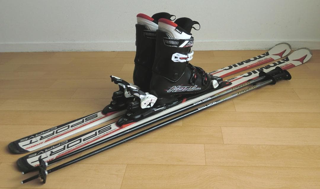 ■■送料無料■アトミック■メンズスキーフルセット■板159靴27■メンテ付■■