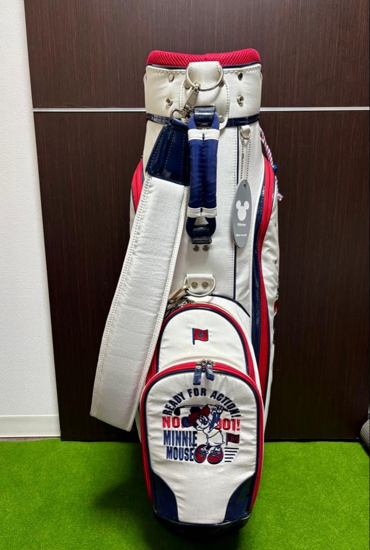 【最終値下げ】新品未使用 ディズニー ミニーマウス　レディース キャディバッグ