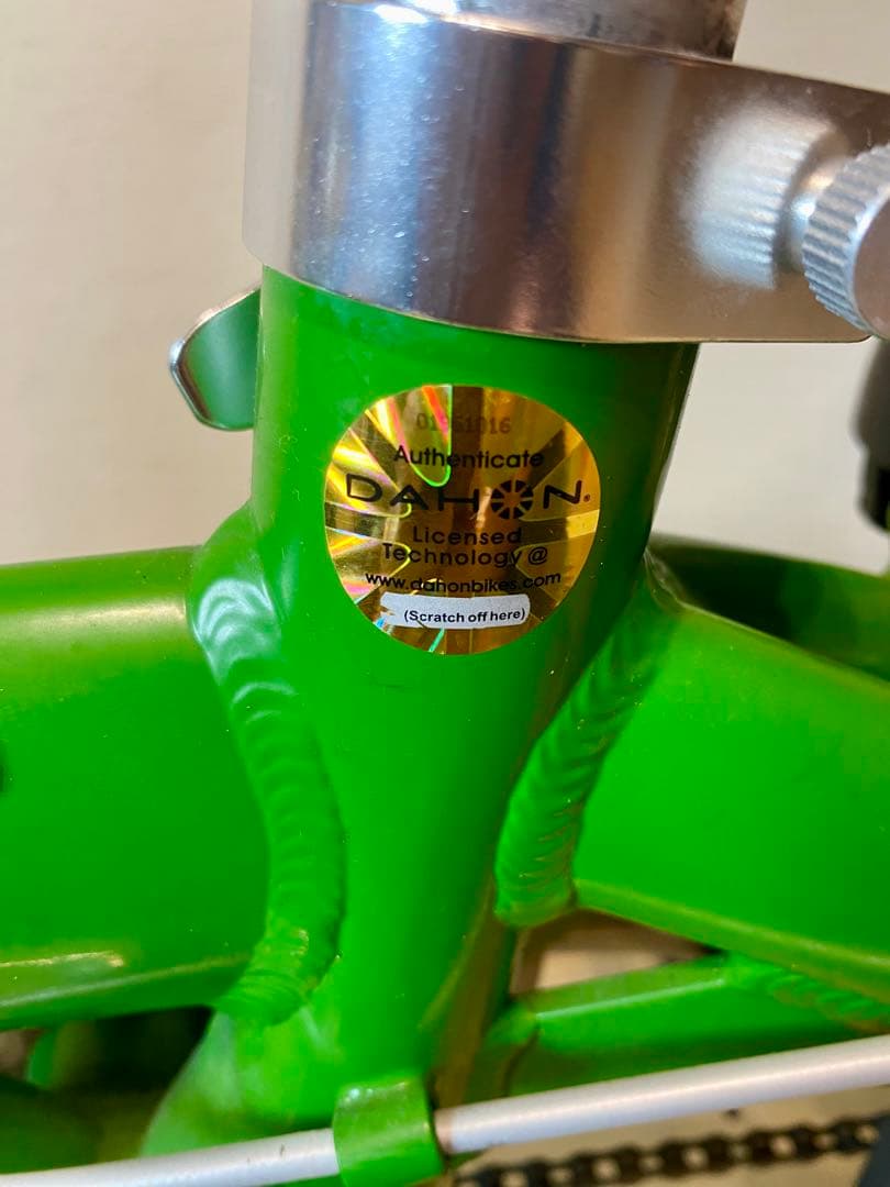 【引取限定】フィアット折りたたみ自転車FIAT AL-FDB140 DAHON