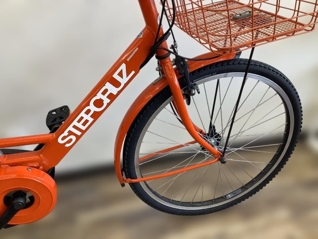 整備済☆送料込！ブリヂストン ステップクルーズe 26インチ 電動アシスト中古車