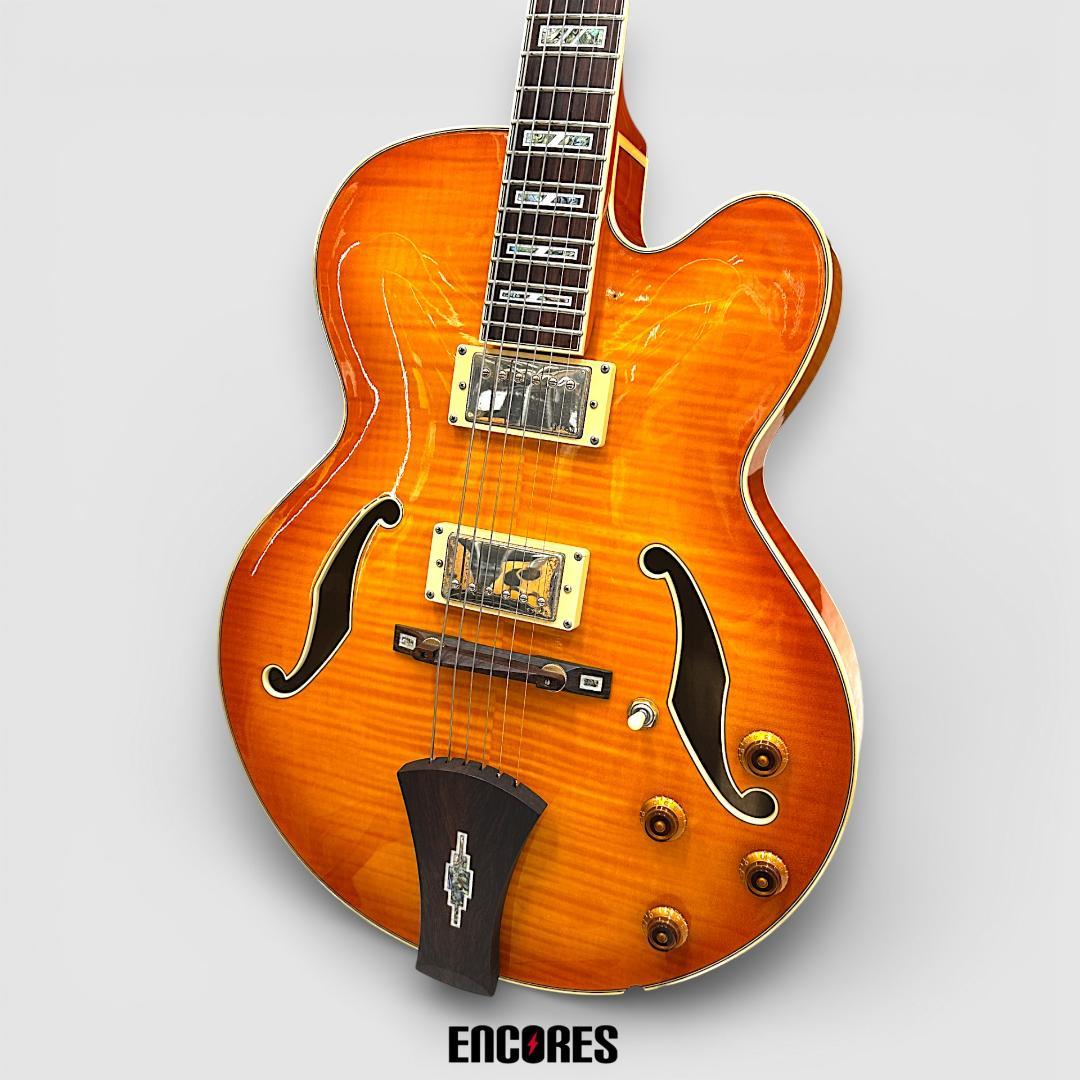 IBANEZ AF105-AMB-12-01 フルアコギター