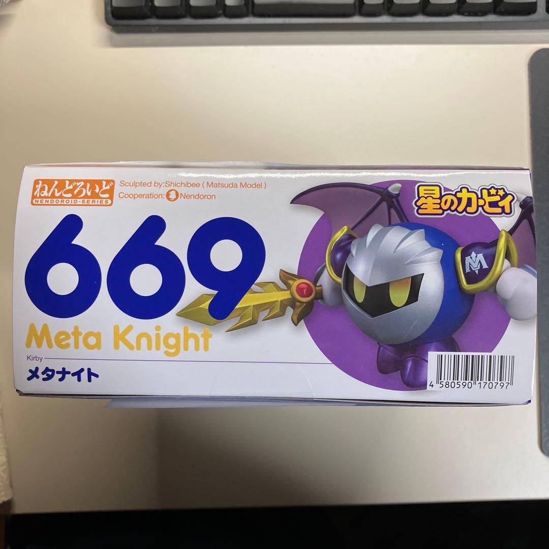 【新品、未開封】星のカービィ　メタナイト　ねんどろいど　６６９