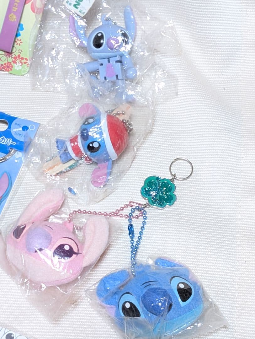 新品　レトロ　ディズニー　スティッチ　キーホルダー等　大量　22個まとめ売り！