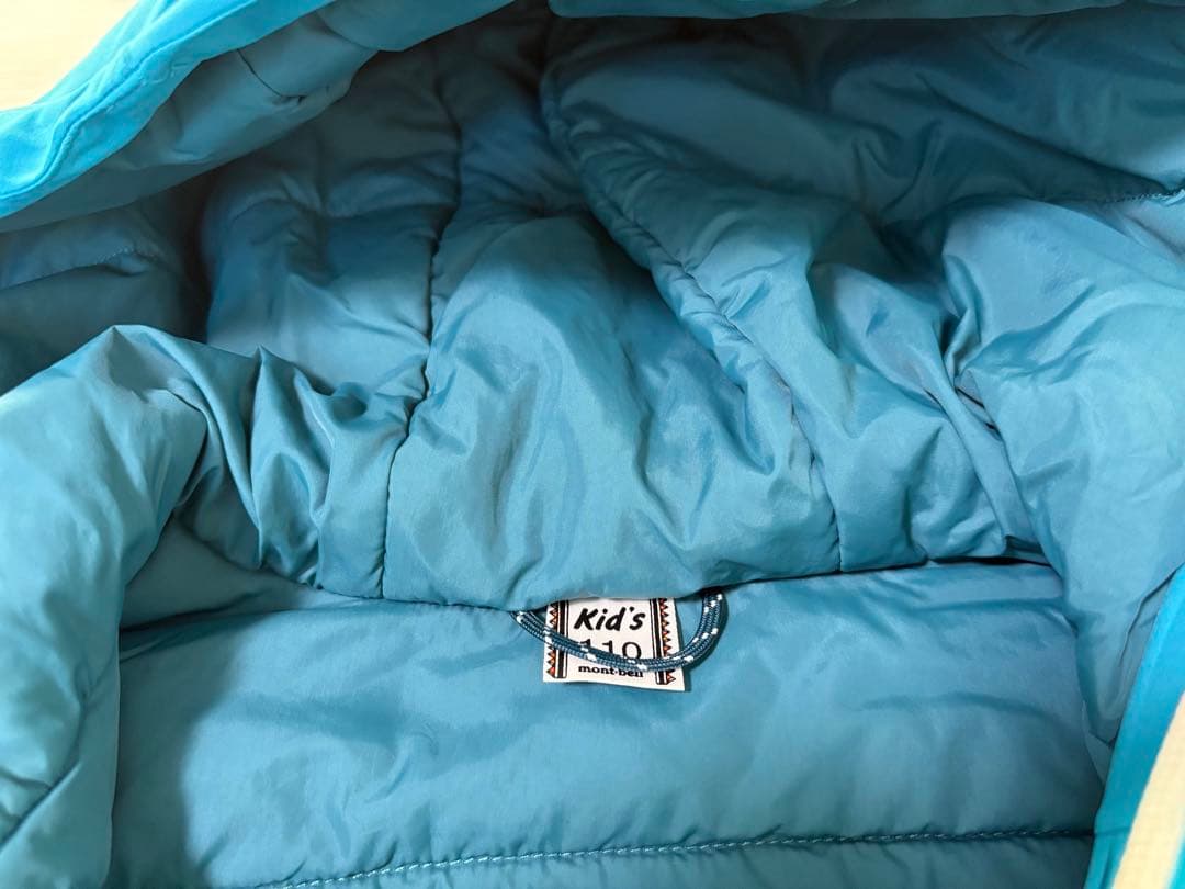 montbell モンベル スキーウェア上下110cm ミトン3点セット