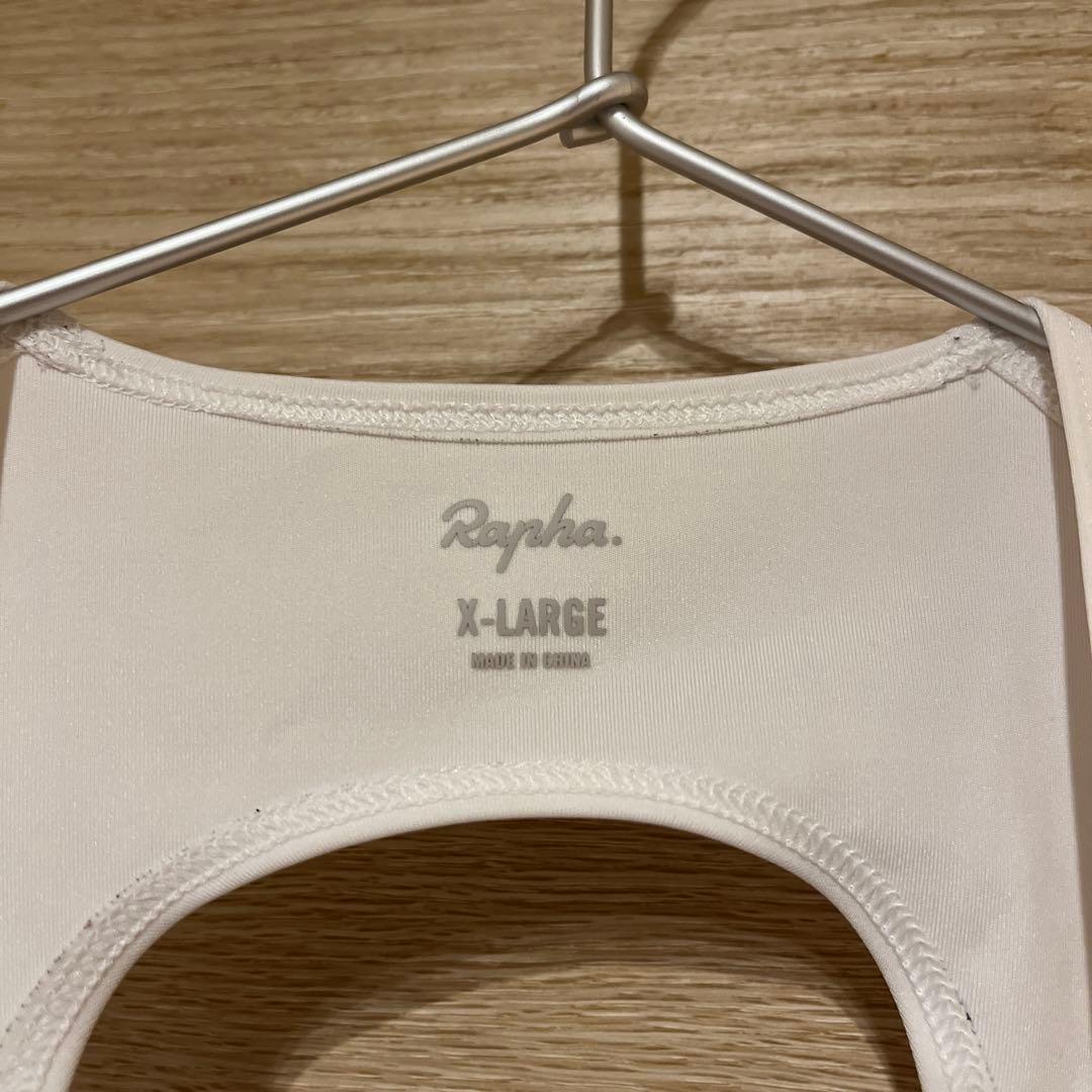 Rapha メンズビブショーツ　ホワイト/ネイビー