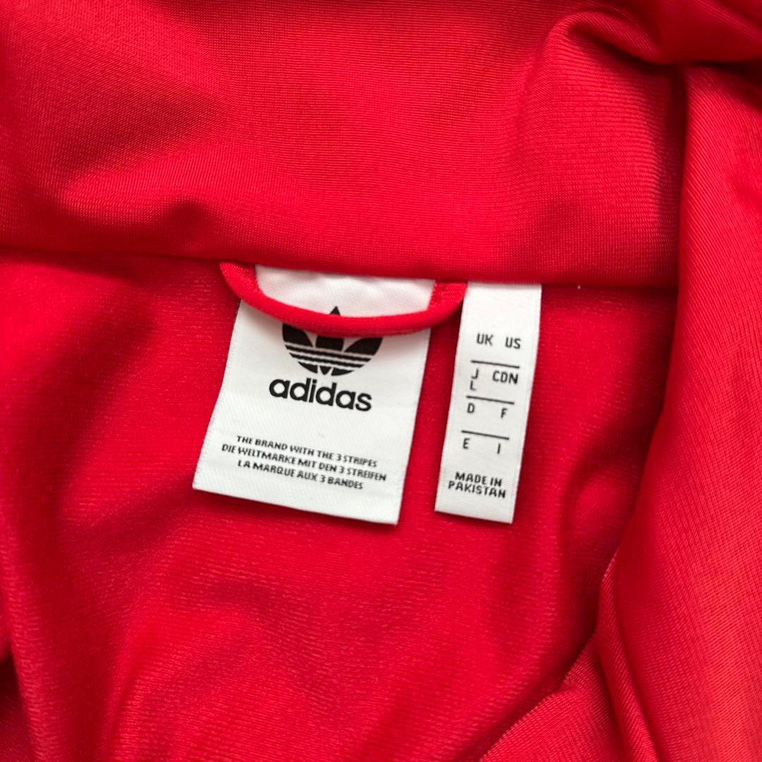 adidas ファイアーバード　トラックジャケット　レッド Lサイズ