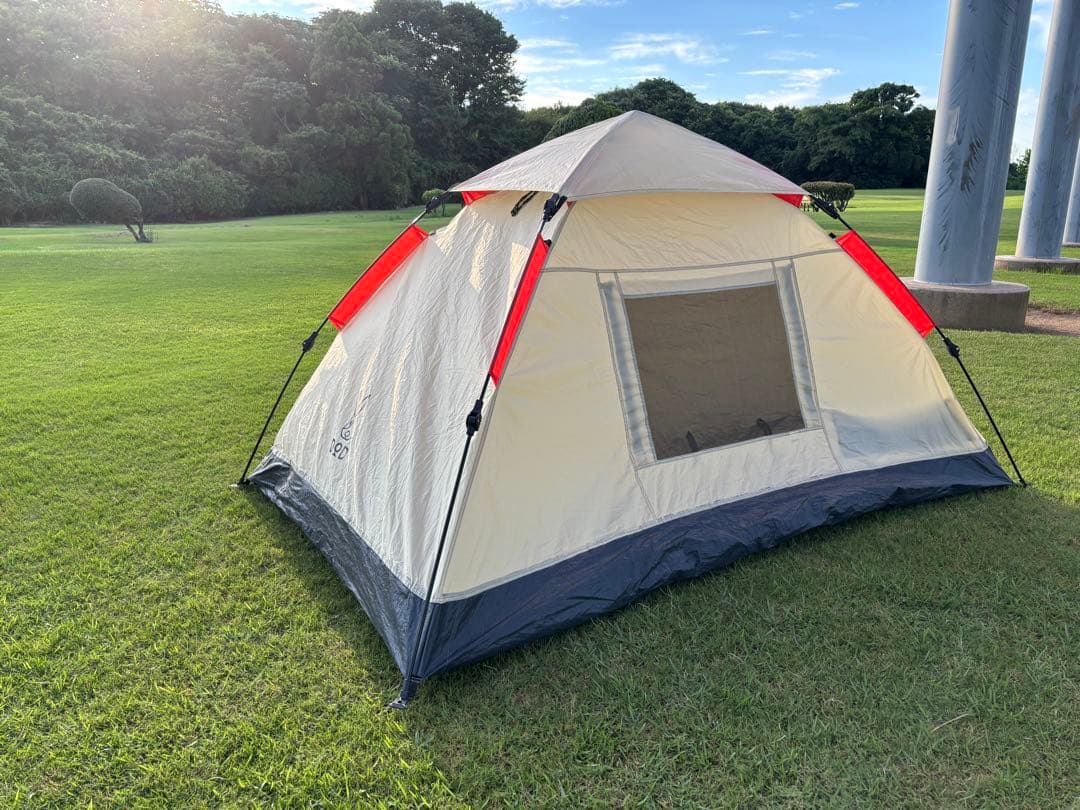 DODワンタッチテント　ベージュ