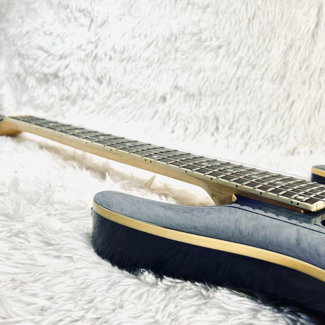 Yamato ヤマト Ibanez RG風エレキギター キルトトップ ギター