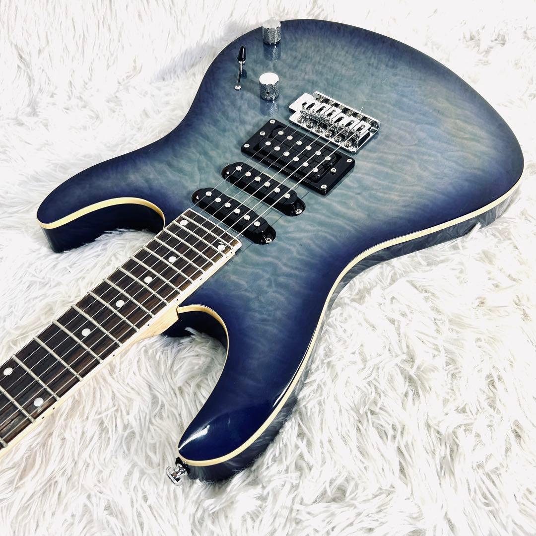Yamato ヤマト Ibanez RG風エレキギター キルトトップ ギター