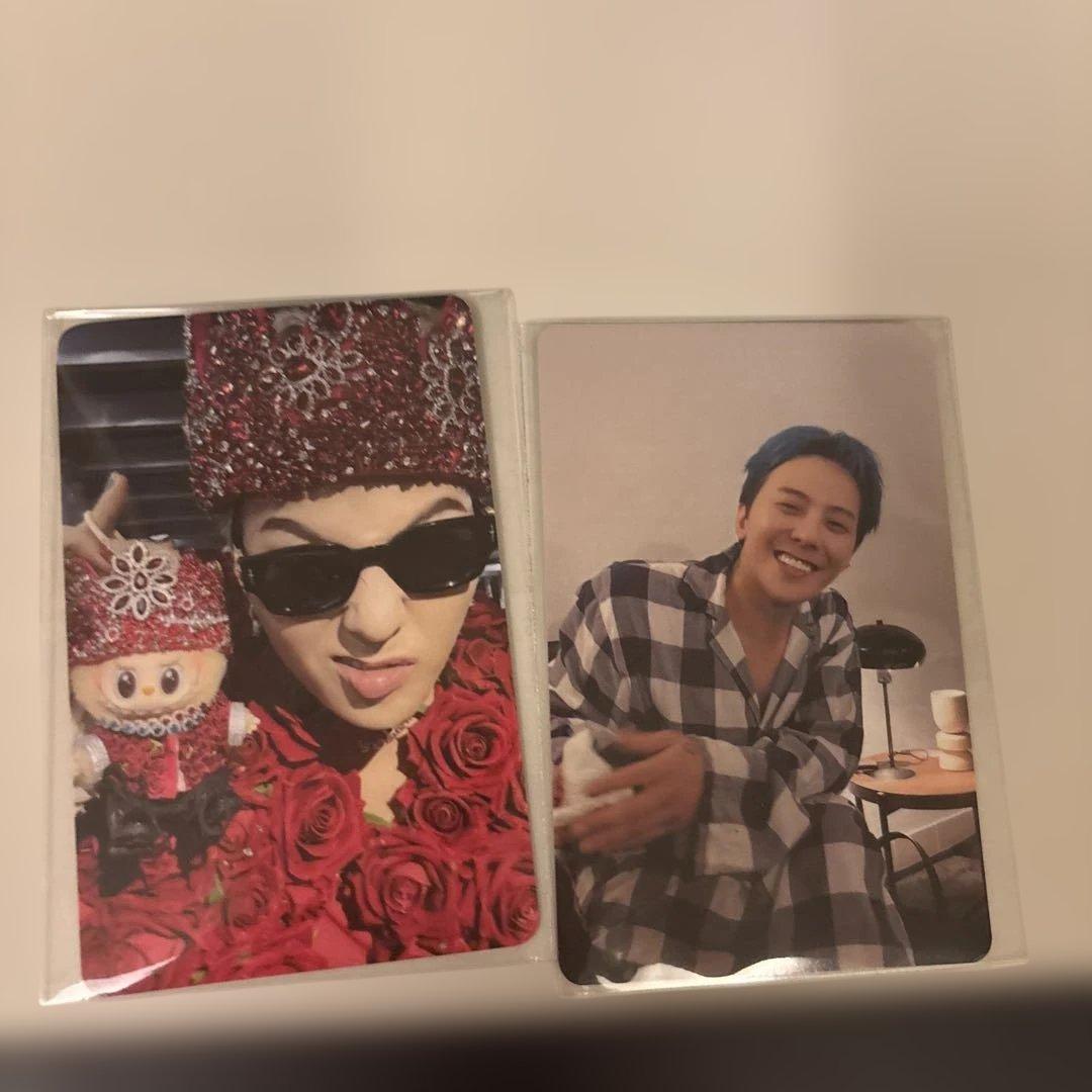 gdragon コンサートVIPパス　フォトカード　トレカ　スローガン　ピック