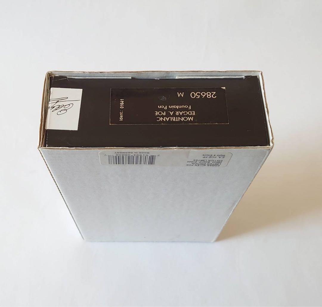 MONTBLANC モンブラン 万年筆 (作家シリーズ: エドガーアランポー)