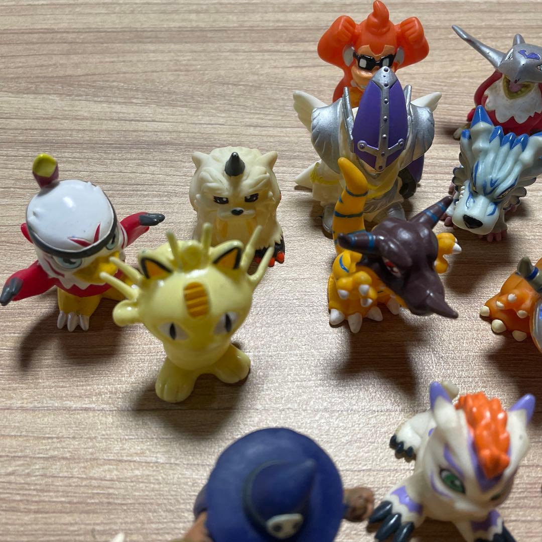 ポケモン デジモン　フィギュア　37体