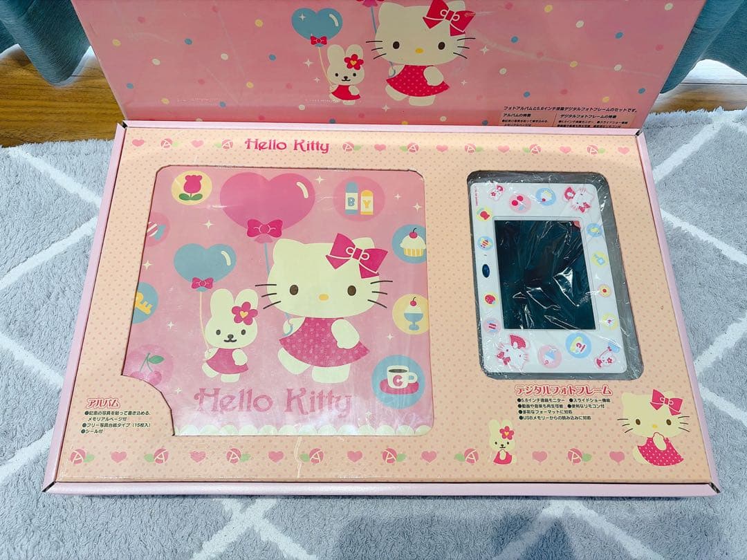 激レア✨️ ハローキティ アルバム&デジタルフォトフレーム 動作確認済み 箱付き