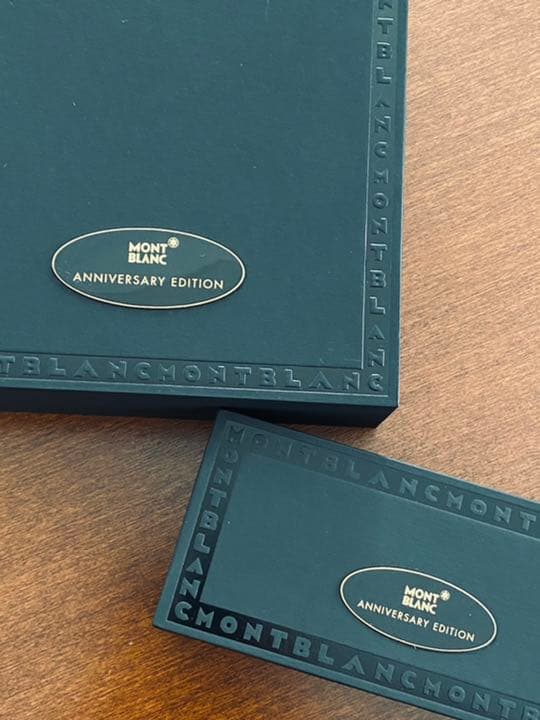 【廃番未使用限定物】モンブラン100周年　ボールペン＋専用ペンケースセット