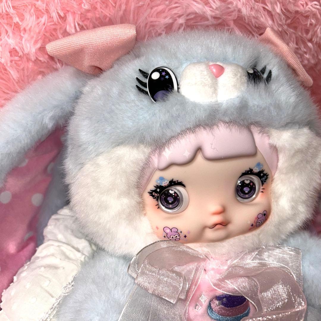 【Nommi】森のきのこ 水色400% マッシュルームキャップ