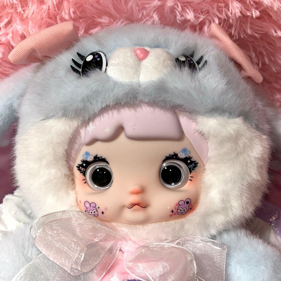 【Nommi】森のきのこ 水色400% マッシュルームキャップ