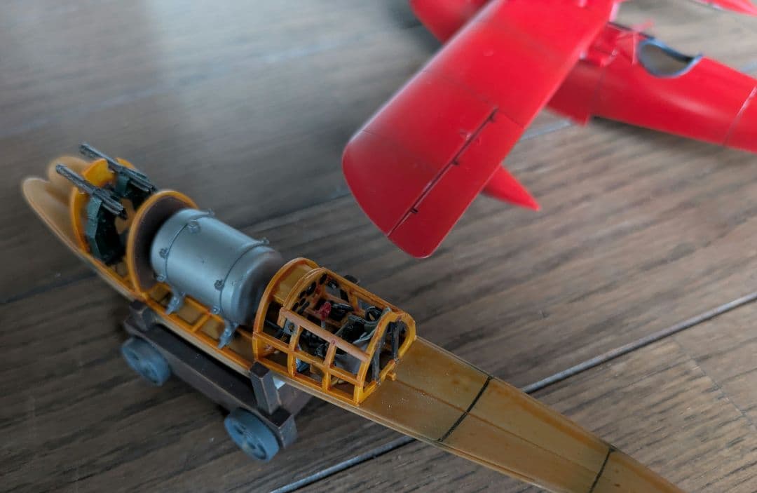 ファインモールド 1/48 SAVOIA. S21 プラモデル 完成品