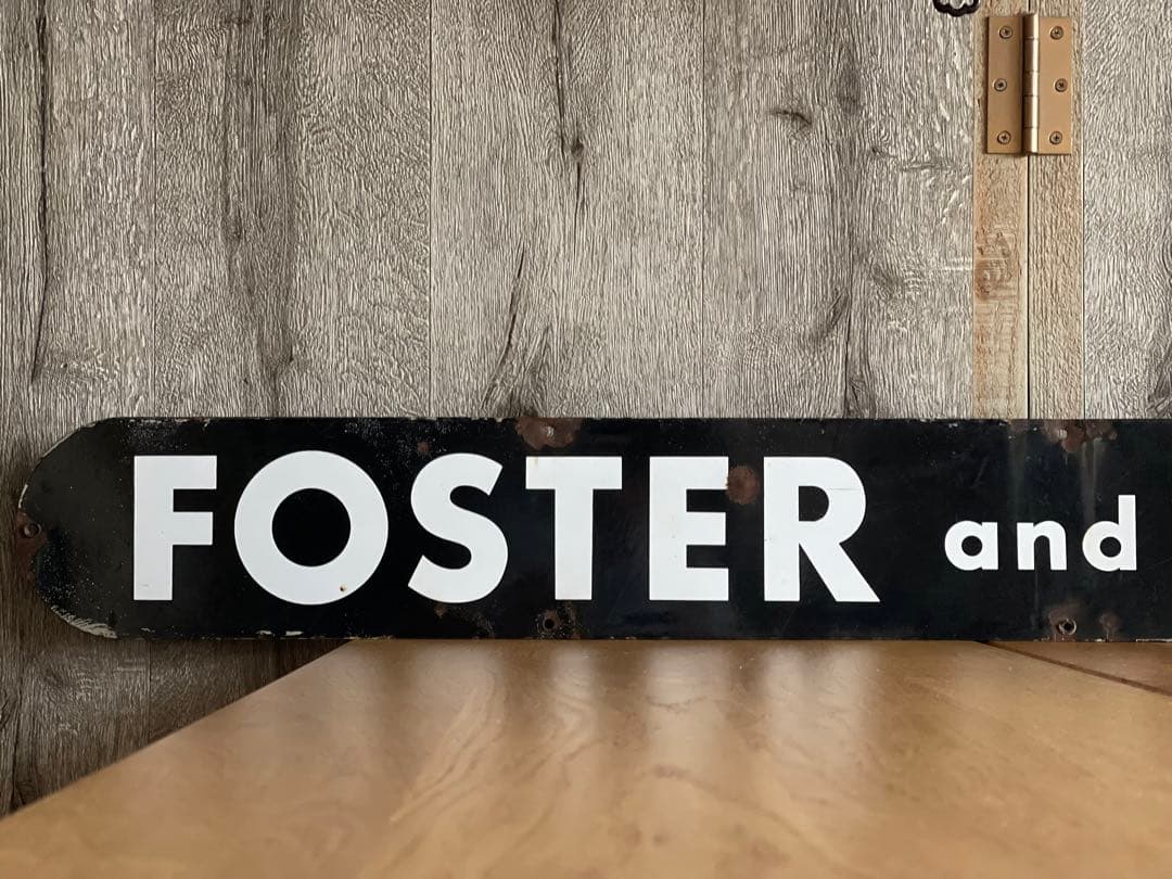 ヴィンテージサイン Foster and Kleiser フォスター&クレイザー