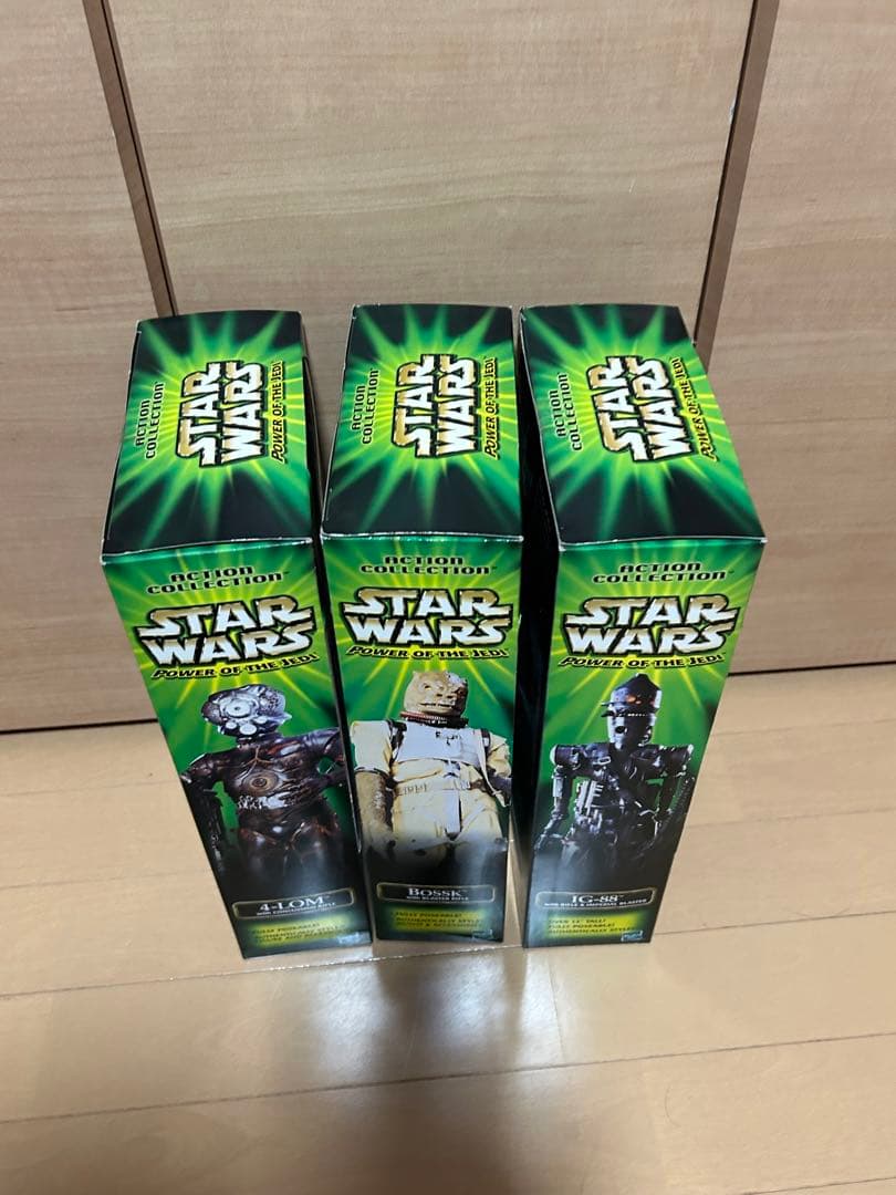 スターウォーズ　ハズブロ　バウンティハンター3体セット　12インチ　未使用