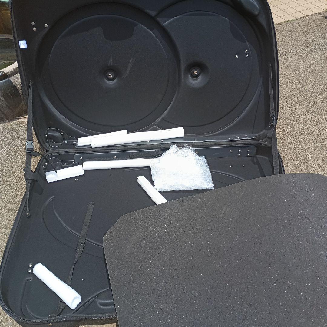 3170）NOOYAH 自転車バッグ　キャリーバッグ　キャスター付き