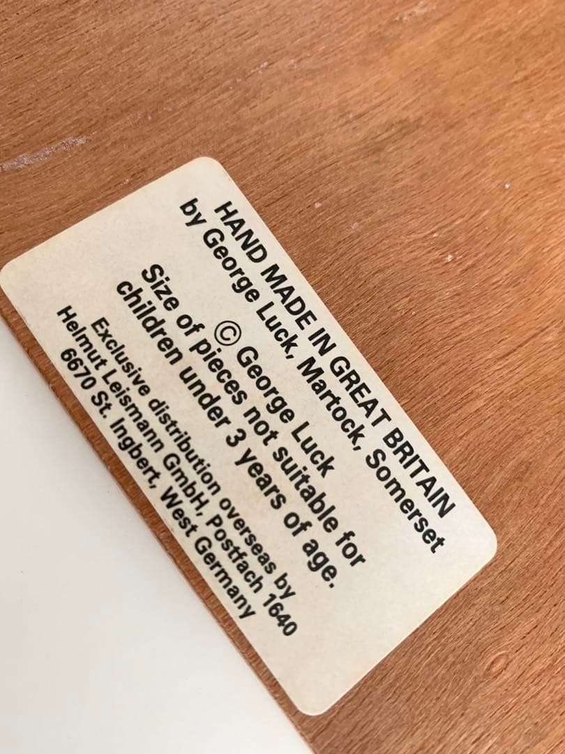 e Luck ジョージラック　パズル　イギリス製