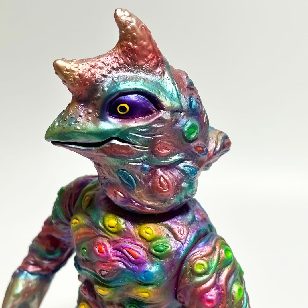 ベアモデル 『ペロリンガ星人』 ソフビ カスタム塗装 ウルトラセブン