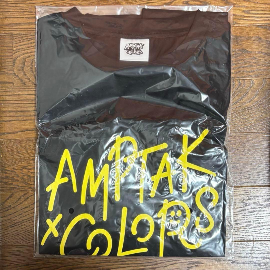 【新品未使用】 AMPTAK×COLORS あっきぃ Tシャツ からつけあっきぃ