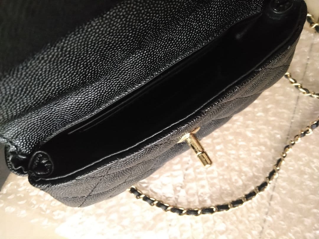 ♡*様 CHANEL ノベルティ ショルダーバッグ トップハンドル 黒 ブラック