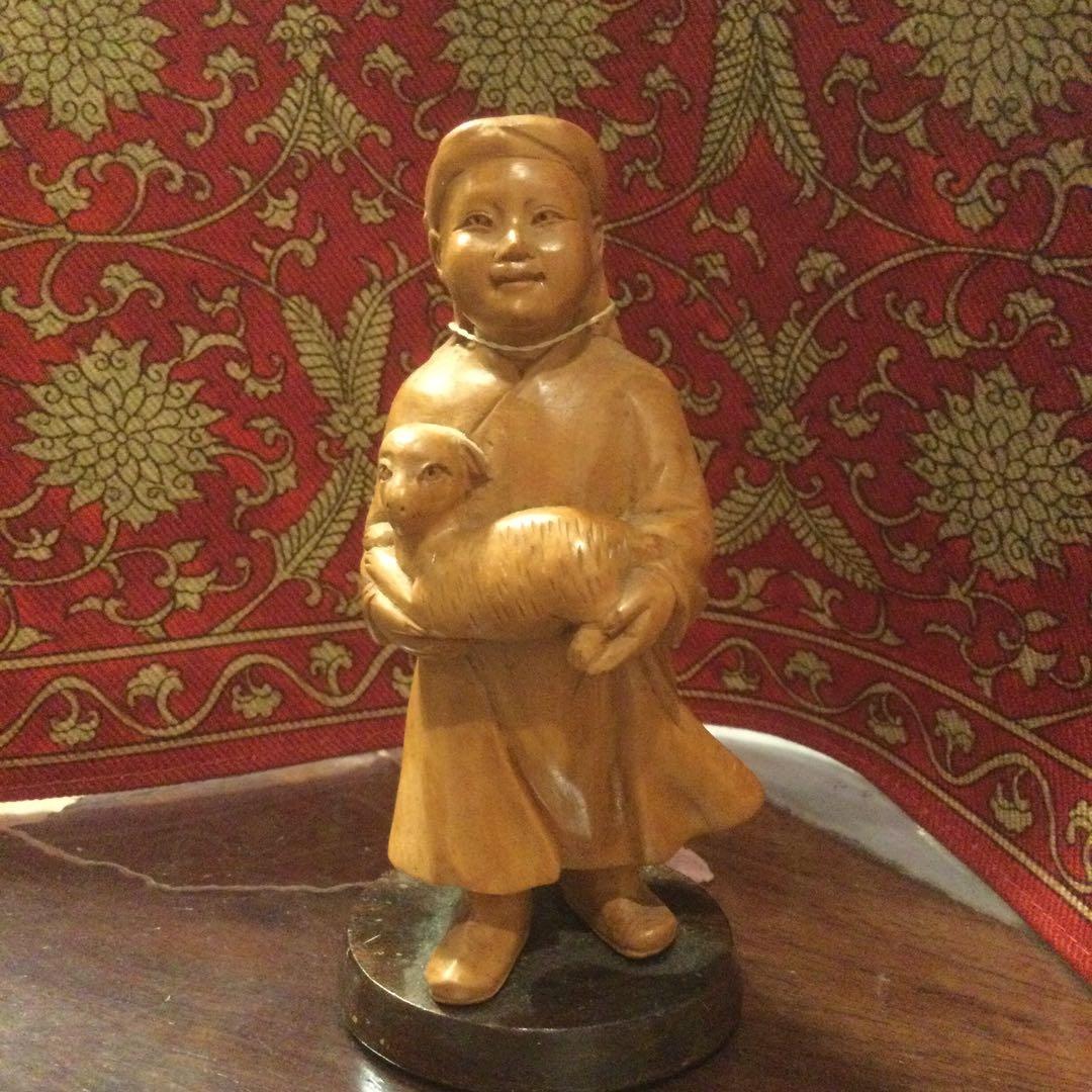 中国の柘植の人形、文革時代