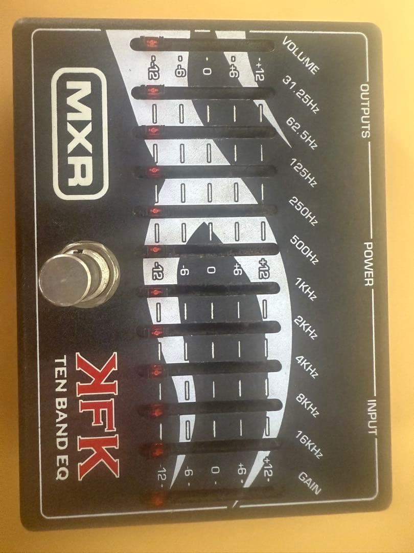【動作確認済み】MXR KFK-1 10 BAND EQ ギターエフェクター