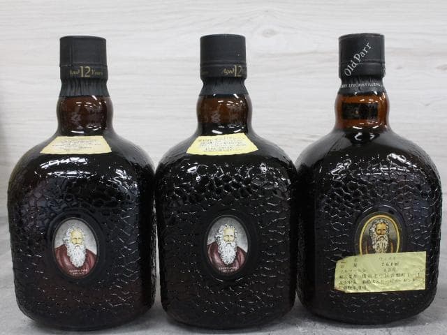 ▲未開栓/古酒 7本セット オールドパー12年Deluxe スコッチウイスキー