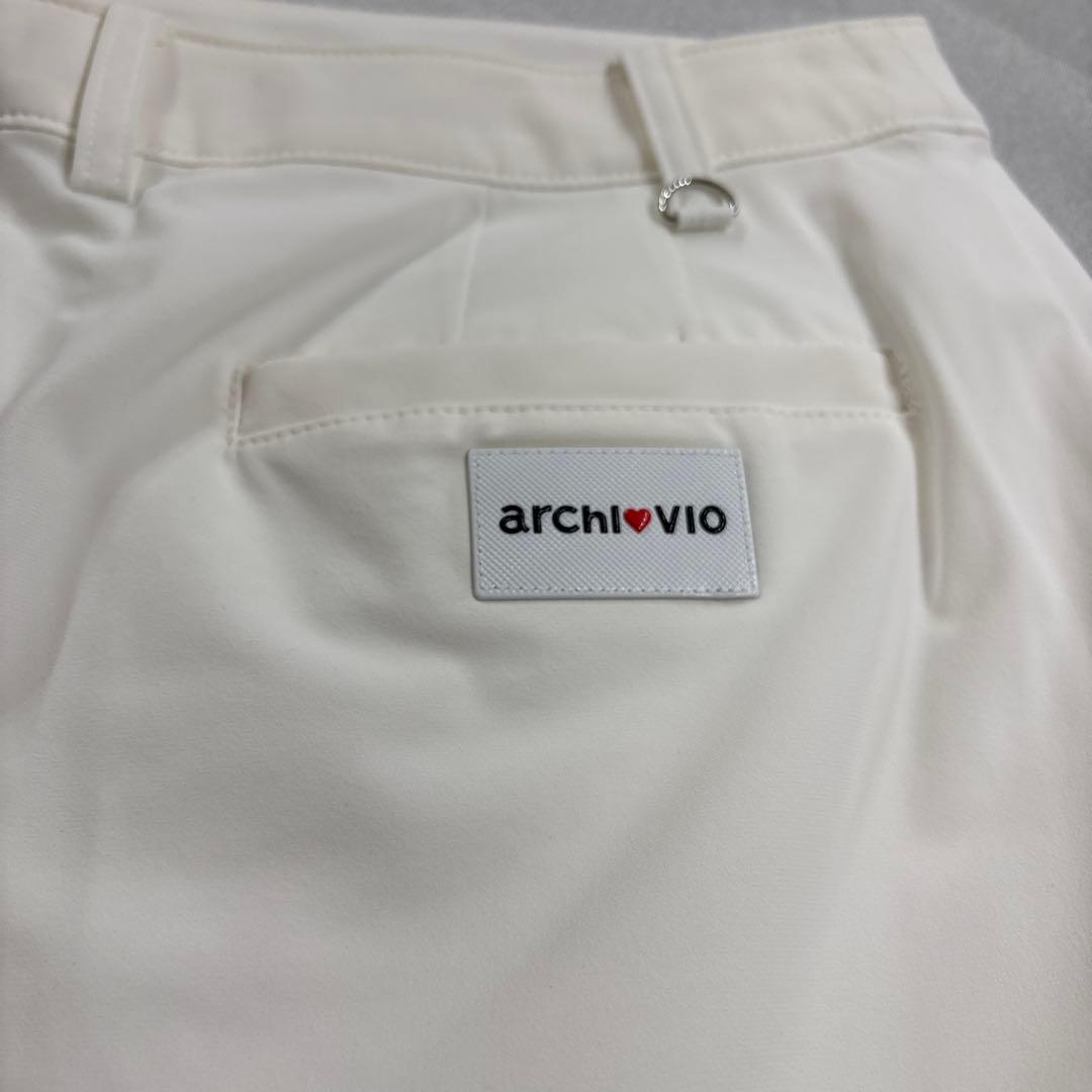 38 ARCHIVIO カラーラインプリーツスカート