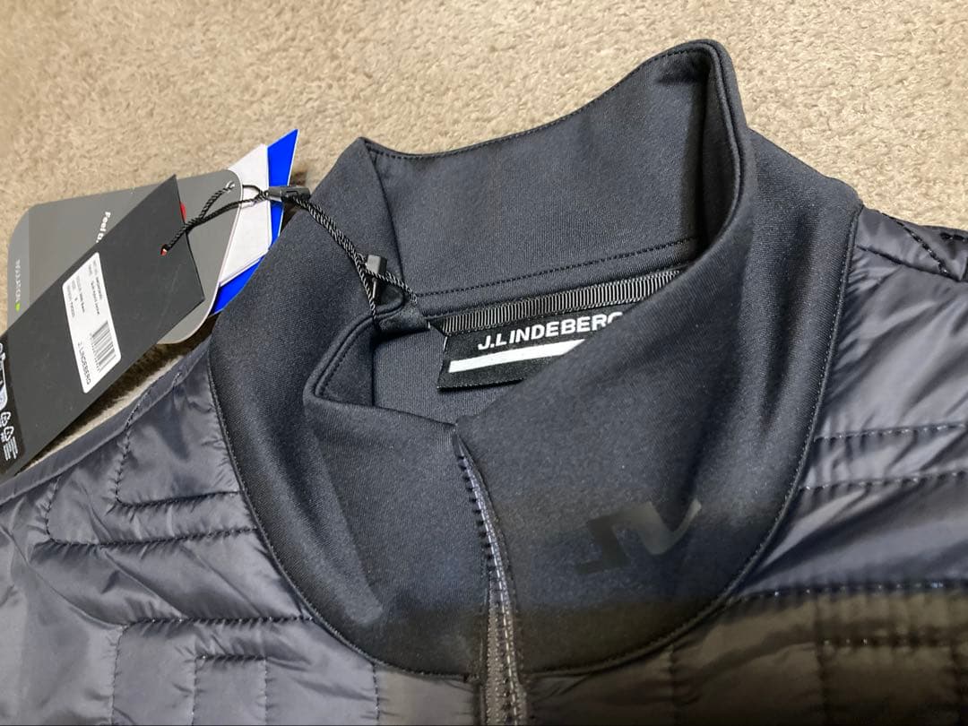 新品未使用　J.Lindeberg ブラック ジャケット