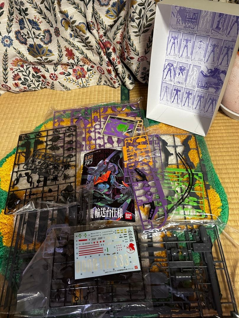 【未組立】EVA-01 TEST TYPE プラモデル BANDAI