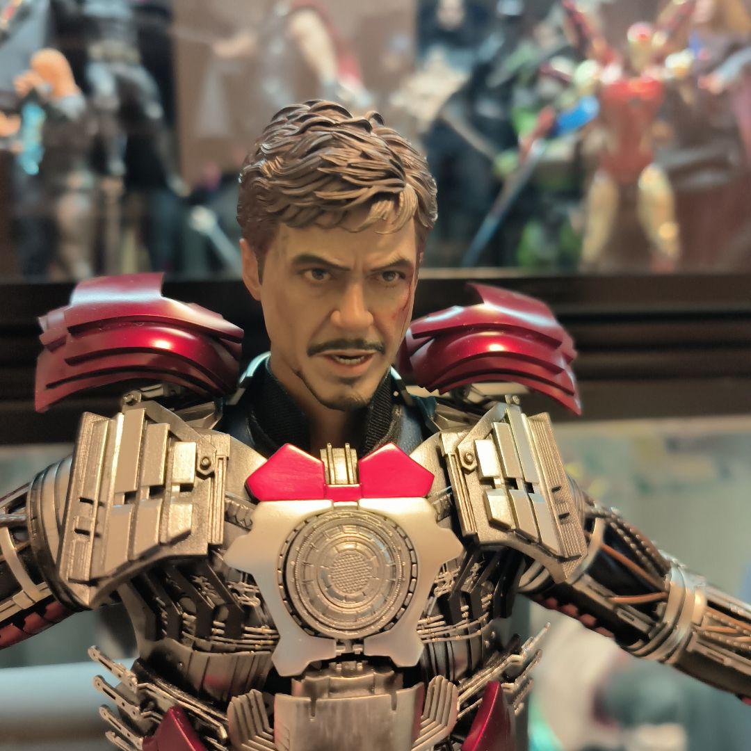 アイアンマン トニーカスタマイズ ホットトイズスーツアップ マーク5用