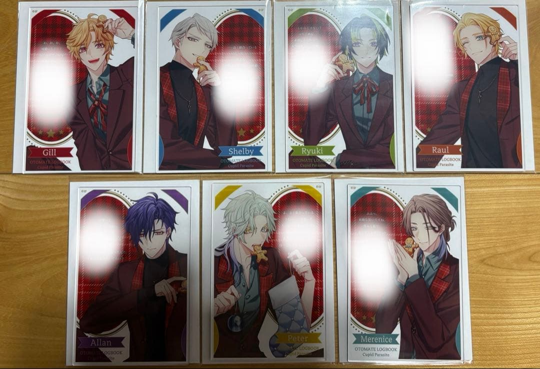 キューピットパラサイト キュピパラ 単独 アクリルブロマイド コンプリート