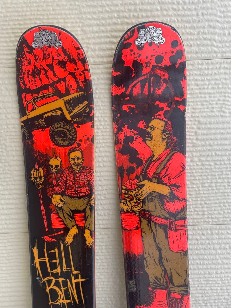 K2 ヘルベント 179 名機ビン付き　目立つ事間違い無し！