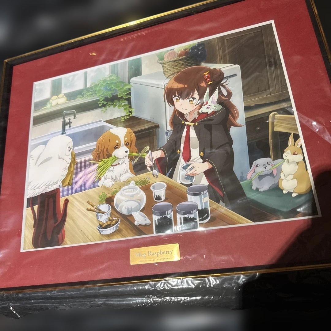 ある魔女が死ぬまで　複製原画　メグ・ラズベリー　Blu-ray 全巻特典