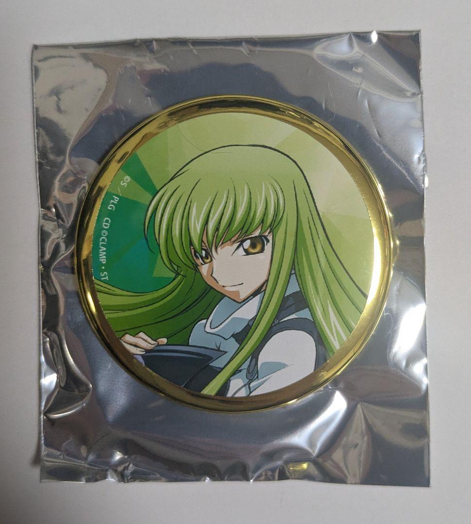 コードギアス スザク C.C. 缶バッジ 2個セット