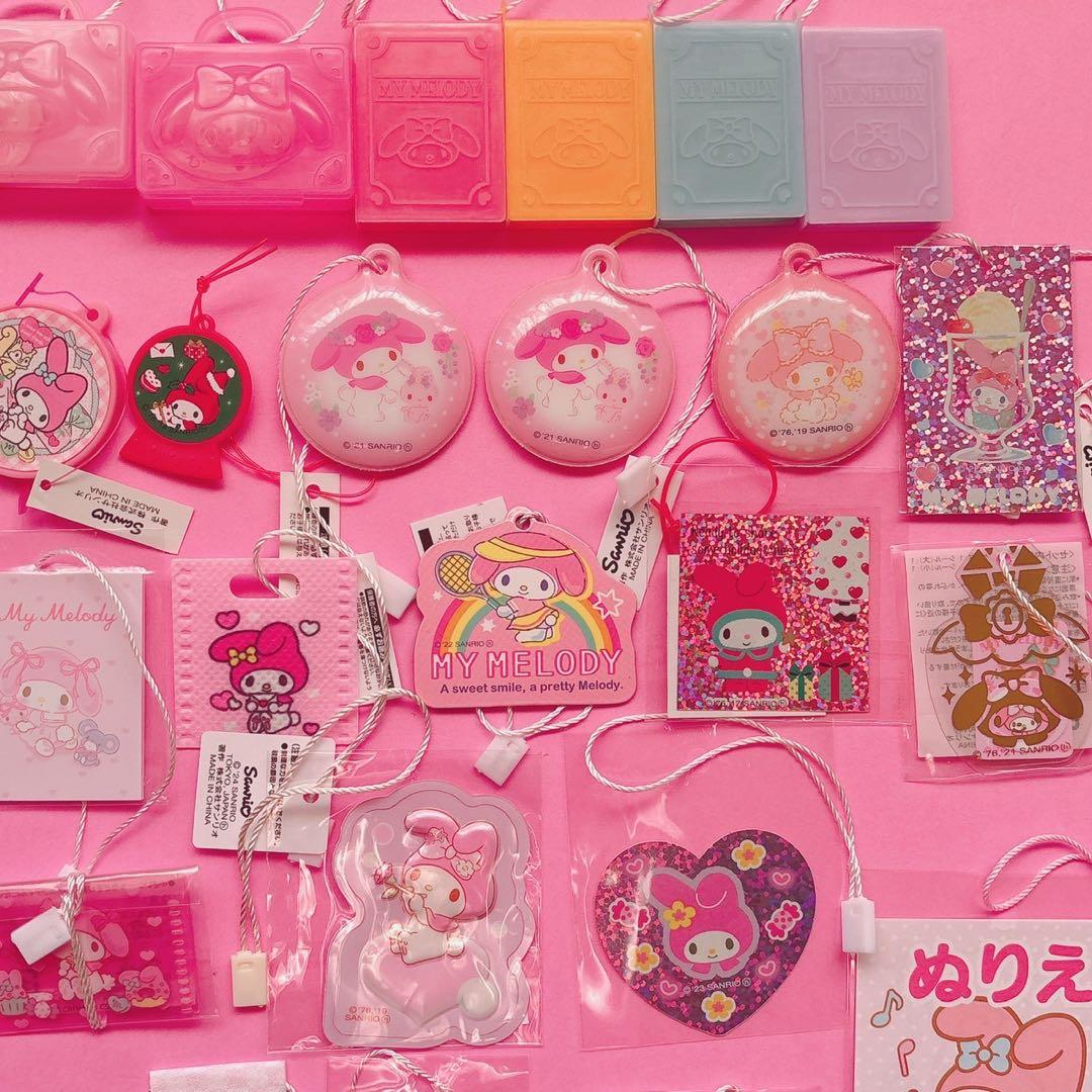 ♡マイメロ ショートケーキ 白猫バレリーナ 真夜中のメロクロ 月夜 マスコット♡