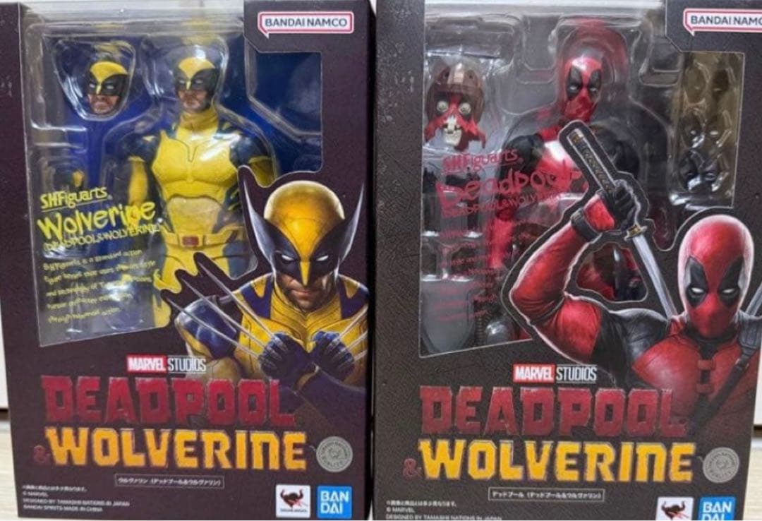 S.H.Figuarts デッドプール＆ウルヴァリン 2体セット