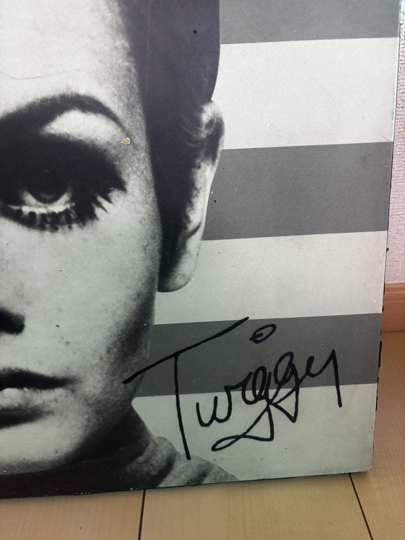 当時物twiggy ツイッギー 販促物　ボード